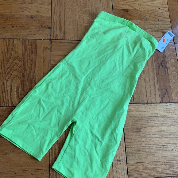 URBAN OUTFITTERS NEON YELLOW UNITARD - Picture 1 of 2